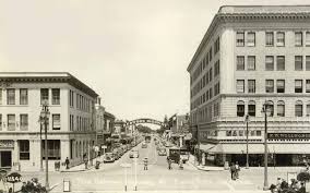 Mendocino Avenue Looking North 1937 Historic Santa Rosa Sonoma County Ca Sonoma County Santa Rosa California