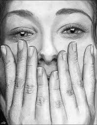 Hidden Smile Original Pencil Drawing By Nickspencilart On Etsy 149 00 Pencil Drawings Art Drawings Pencil Art