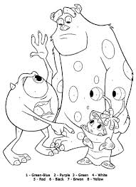 Mike and sulley, as mentioned earlier, are the protagonists of the monsters film series. Online Coloring Pages Coloring Page Monsters Inc Coloring Pages Monsters Inc Download Print Coloring Page