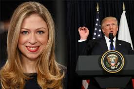Η chelsea clinton εργάζεται με τους γονείς της, τον mπιλ και την χίλαρυ κλίντον, και είναι η «δύναμη» πίσω από το clinton foundation. Epi8esh Ths Tselsi Klinton Ston Tramp To Sxolio Dhlhthrio Pics