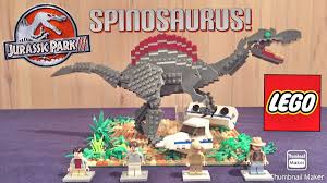Alan grant is now a happy man with the previous incidents of jurassic park now behind him. Lego Jurassic Park 3 Showcase Lego Jurassic Park Lego Spinosaurus