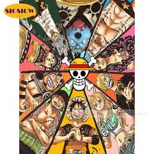 Christmas cross hobbies and crafts stitches cross stitch journey patterns classic painting image. Diy 5d Diamond Painting One Piece Japanese Classic Anime Full Square Daimond Embroidery Cross Stitch Wall Decor Room Teen Gifts Diamond Painting Cross Stitch Aliexpress