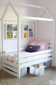 Diy platform beds to update your bed frame. House Frame Toddler Bed Her Tool Belt