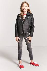 Pin By Maleahpreston On Wishlist Leather Jacket Girl Kids Leather Jackets Leather Jacket With Hood