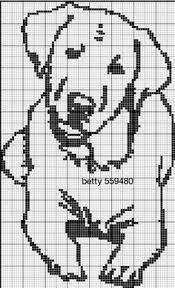 How to cross stitch, cross stitch books, cross stitch tutorials. Labrador Puppy Graph Pattern Cross Stitch Animals Cross Stitch Embroidery Knitting Patterns Free Dog