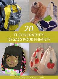 Faites Votre Choix Parmi Une Selection De 20 Tuto De Sacs Pour La Maternelle Ou La Creche Retrouvez Ces Patr Sac Maternelle Tuto Couture Sac A Dos Sac Enfants