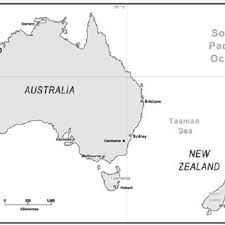 Australia and new zealand are both fantastic backpacking, working holiday, and study abroad destinations. Map Of Australia And New Zealand Download Scientific Diagram