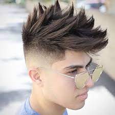 Textured Spiky Hair High Skin Fade Spiky Hair Short Spiky Haircuts Mens Hairstyles