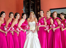 Fresh Exquisite Bridesmaid Dresses 2015 Godfather Style Hot Pink Bridesmaid Dresses Hot Pink Bridesmaids Fuschia Wedding