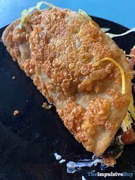 Review Taco Bell Black Bean Toasted Cheddar Chalupa The Impulsive Buy