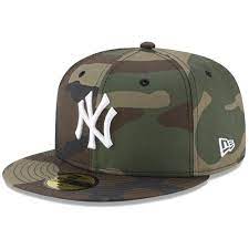 Men S New Era Camo New York Yankees Woodland Camo Basic 59fifty Fitted Hat In 2021 Woodland Camo Fitted Hats New Era