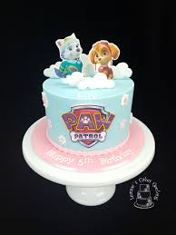 A Girly Paw Patrol Cake For Lily Design Inspiration Was One Of Warralily Paw Patrol Birthday Cake Paw Patrol Birthday Cake Girl Paw Patrol Birthday Party Cake