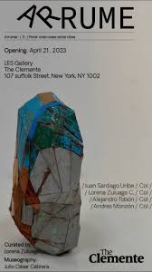 ¡Así vivimos la inauguración de ‘𝘈𝘳𝘳𝘶𝘮𝘦’ en Nueva York!, Arrume, es  una exposición de cuatro artistas colombianos próxima a inaugurar en The  Clemente Center, centro cultural y educativo Puertoriqueño/ ...