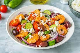 Eat Clean With This 20 Minute Greek Shrimp Salad Clean Food Crush