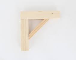 Best diy shelf brackets wood from best 25 wooden shelf brackets ideas on pinterest. How To Make Cheap And Easy Diy Shelf Brackets Lovely Etc