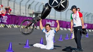 Die unterschiedlichen fahrradtypen handbike (h), rad (c), tandem (b) und dreirad (t) sind den behinderungen 24.08.2021 bis so. Paralympics Fur Immer Ein Racer Paralympics Faz