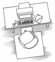 Birds Eye View Drawing Easy Desk Computer And Chair Birds Eye Birds Eye View Design