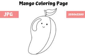 See also latest coloring pages, worksheets, mazes, connect the dots, and word search collection below. Mango Coloring Page For Kids Graphic By Mybeautifulfiles Creative Fabrica