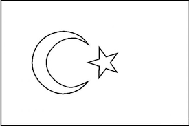 Malbuch, bilder und vorlagen mit türkei wappen mit zum drucken für liebhaber dieses landes. Ausmalbilder Flagge Bild Turkei