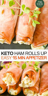 Low Carb Ham Roll Ups With Ricotta Cheese And Spinach Ham Roll Ups Low Carb Appetizers Recipe Using Ricotta