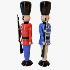 Toy Soldiers Royalty Free 3d Model Preview No 3 Toy Soldiers Toys Wood Turning