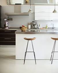 Changjie furniture backless industrial metal bar stool with wooden seat kitchen stackable counter bar stools set of 4 (24 inch, bronze with wood seat) 4.6 out of 5 stars 146. Bar Stools In The Modern Kitchen Decorative Furniture Pieces