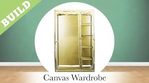 Maybe you would like to learn more about one of these? Oypla How To Build A Canvas Wardrobe Youtube