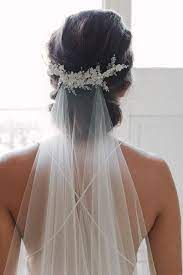 Today the veil is a creation of art, which is decorated with embroidery, lace, applications, crystals, pearls, and even jewelry. 15 Classic Wedding Hairstyles That Work Well With Veils Emmalovesweddings