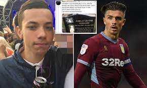 Jack grealish, keelan daniel grealish, kevan grealish. Troll Who Mocked Aston Villa Football Star Jack Grealish Over His Dead Brother Is Seriously Ill Daily Mail Online