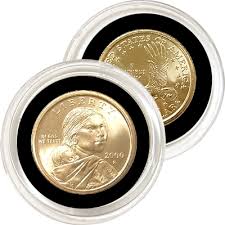 This prototype reverse varied slightly from the production coin die used to make the rest of the dollars in 2000. 2000 Sacagawea Dollar Philadelphia Mint