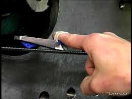 how to test belt tension with a krikit gauge video pep boys