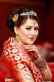 Nepali Bride Wedding Beauty Bride Accessories Gold Makeup Looks