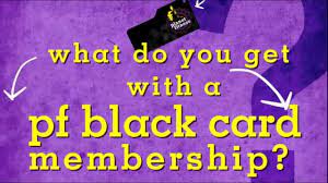 Check spelling or type a new query. Pf Black Card Benefits Youtube