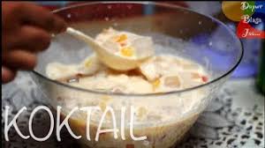 Koktail, air es, bahasa mandarin, nanas, buah, menghasilkan, makanan, kuning, masih hidup, alam. Resepi Air Koktail Paling Simple Dan Mudah 3 Bahan Jer Youtube