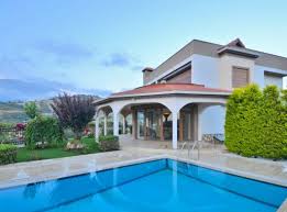 Alanya Mustakil Villa Havuzlu Bahceli Luks