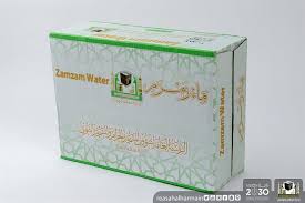 ماء زمزم علب صغيرة في جدة