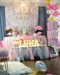 You won't find better baby shower party ideas than you will at wholesale party supplies. Baby Shower Moon Baby Shower Star Baby Shower Theme Baby Girl Shower Themes