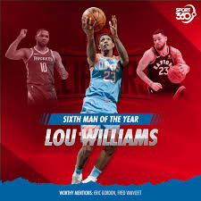 Los texanos sumaron otro gran tirador, que se perfila para ser sexto. Nba News Lou Williams Powered The Los Angeles Clippers From The Bench To Be Sixth Man Of The Year For 2017 18 Nba Season Sport360 News