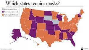States and territories, face coverings are mandated by law as a preventive measure during the coronavirus pandemic. Which Us States Require Masks And Which 2 Don T At All Abc News