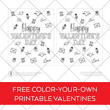 One 2,5 x 10 cm in size and two 2 × 9 cm in size. Free Printable Valentines To Color Color Your Own Pineapple Paper Co