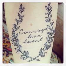 Alicia On Instagram New Season And A Tender Reminder To Grow And Approach Discomfort With Trust And Assurance Tattoos Courage Dear Heart Tattoo Cool Tattoos