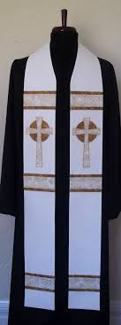 Counted cross stitch patterns for clergy stoles. Liturgical Needlework
