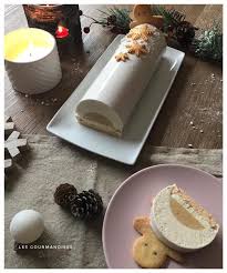 Buche Vanille Caramel Gateaux Et Desserts Buche De Noel Vanille Caramel Caramel