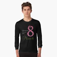 Herzlichen glückwunsch mädels #ostsee #urlaub #strand #frauentag #geschenk #blume. Internationaler Frauentag 8 Marz 2021 Geschenk T Shirt Von R Silver Redbubble