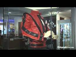 Introducing michael jackson thriller m logo varsity jacket that was being enshrouded by micheal jackson himself in live concert song thriller. Michael Jackson S Thriller Jacket For Sale At Auction Youtube