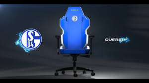 A trailblazing form in black with a hint of violet. Schalke 04 Gaming Chair Quersus New Special Edition Youtube