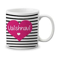 Buy My Gifts Zone Beautiful Simple Vaishnavi Name Ceramic Mug Capacity 325ml Online At Low Prices In India Amazon In Feather boas, bright smiles, lanterns, skateboards.