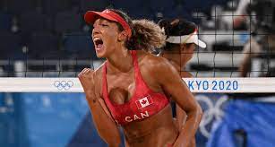 Canadians heather bansley and brandie wilkerson bounced back in the olympic beach volleyball tournament to clinch their first win in tokyo. 1rluk9j9swyj8m