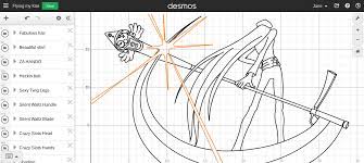 Here S My Desmos Tracing Of The Fabulous Kite Link In The Comments R Hunterxhunter