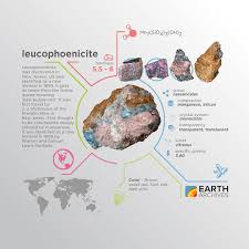 Leucophoenicite Was Discovered In New Jersey Us And Identified As A New Mineral In 1899 It Gets Its Nam Minerals Minerals Crystals Gemstone Rocks And Minerals